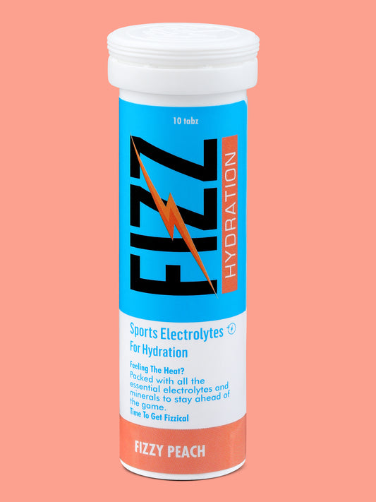 FIZZ Hydration Effervescent Sports Electrolyte Drink (Peach)