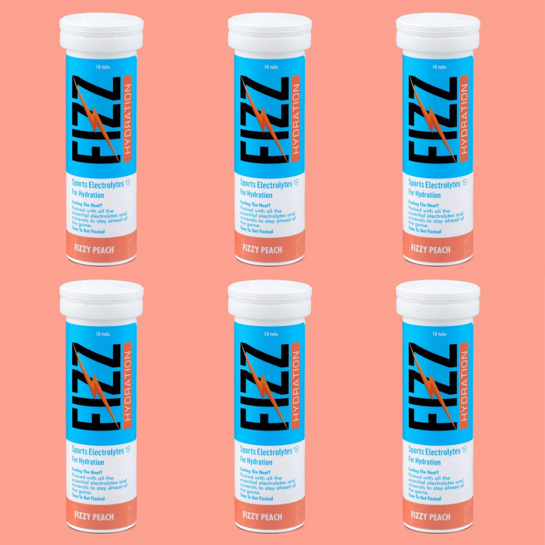 FIZZ Hydration Effervescent Sports Electrolyte Drink (Peach)